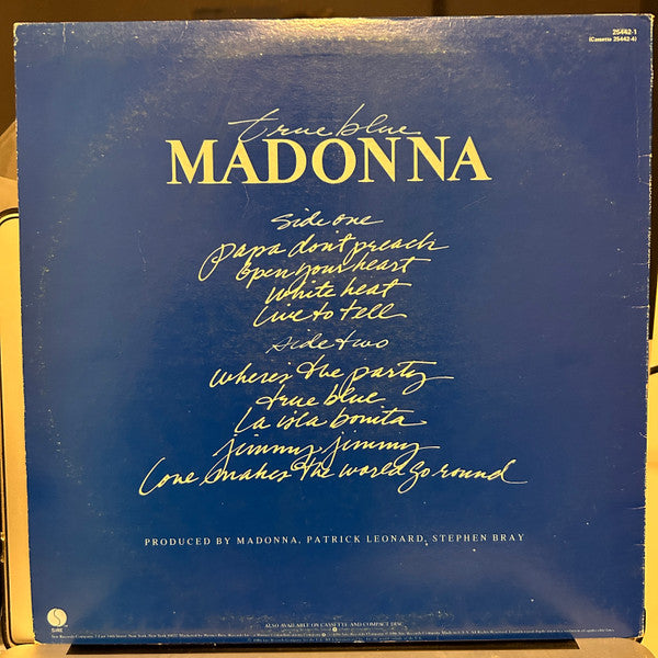 Madonna – True Blue LP vinyl record, image 2 of 4