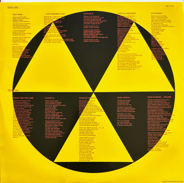 Megadeth – Rust In Peace LP vinyl record, image 5 of 8