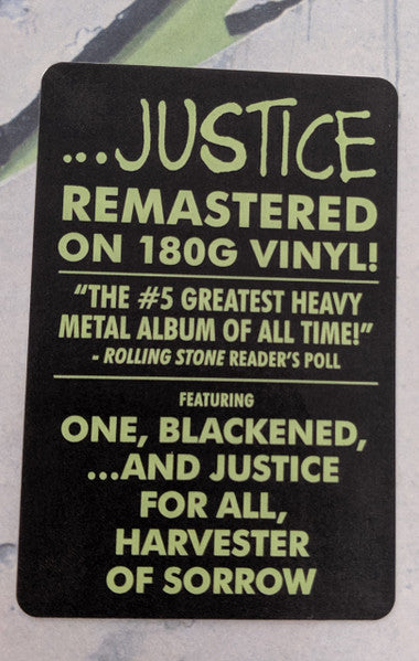 Metallica – ...And Justice For All (2xLP) LP vinyl record, image 10 of 10