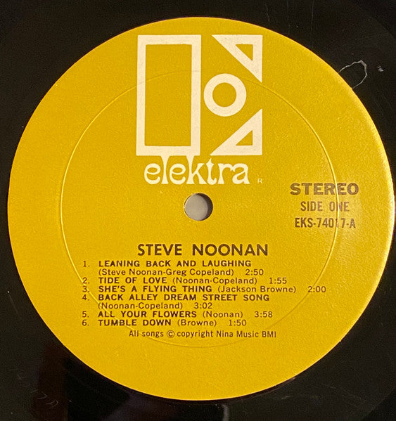 Steve Noonan – Steve Noonan LP vinyl record, image 2 of 3