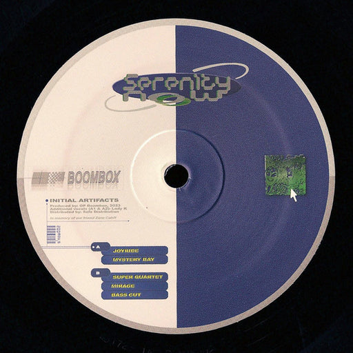 OP Boombox – Initial Artifacts 12" vinyl record, image 1 of 2
