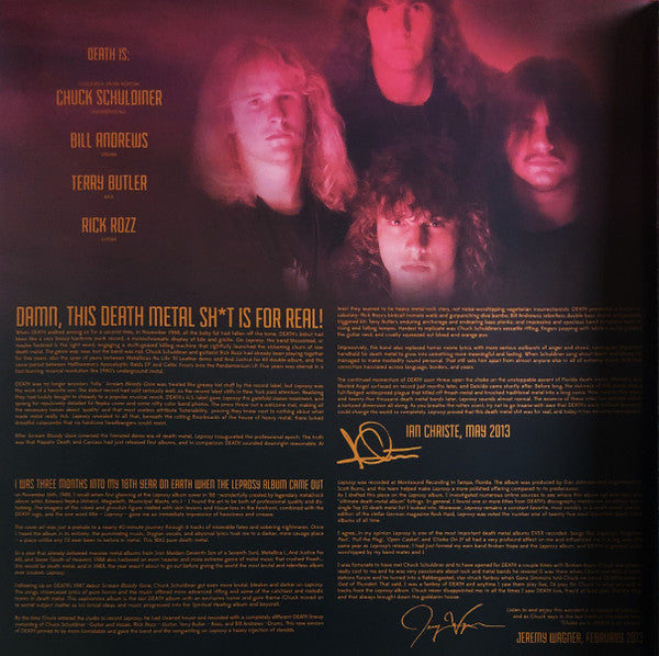 Death – Leprosy LP vinyl record, image 6 of 10