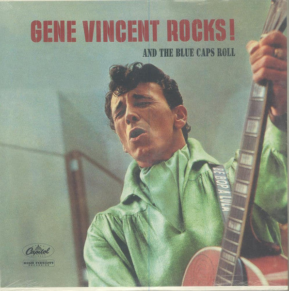 Gene Vincent – Gene Vincent Rocks! And The Blue Caps Roll LP vinyl record