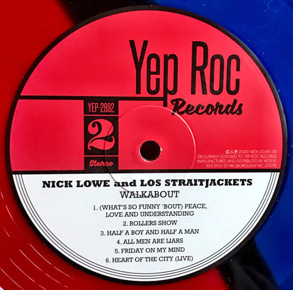 Nick Lowe, Los Straitjackets – Walkabout LP vinyl record, image 7 of 9
