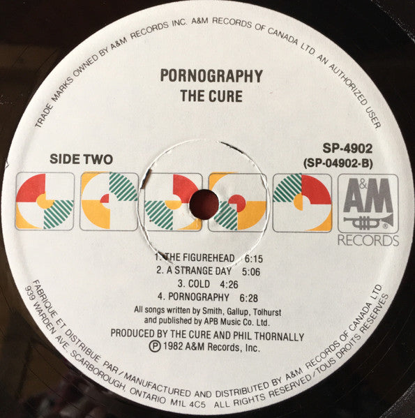 The Cure – Pornography LP vinyl record, image 4 of 4