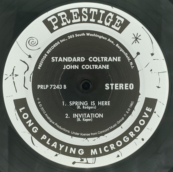 John Coltrane – Standard Coltrane LP vinyl record, image 6 of 6