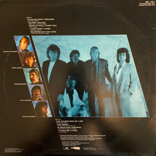 The Moody Blues – The Other Side Of Life LP vinyl record, image 2 of 4