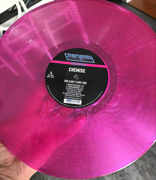 Chemise – She Can't Love You 12" vinyl record, image 4 of 4