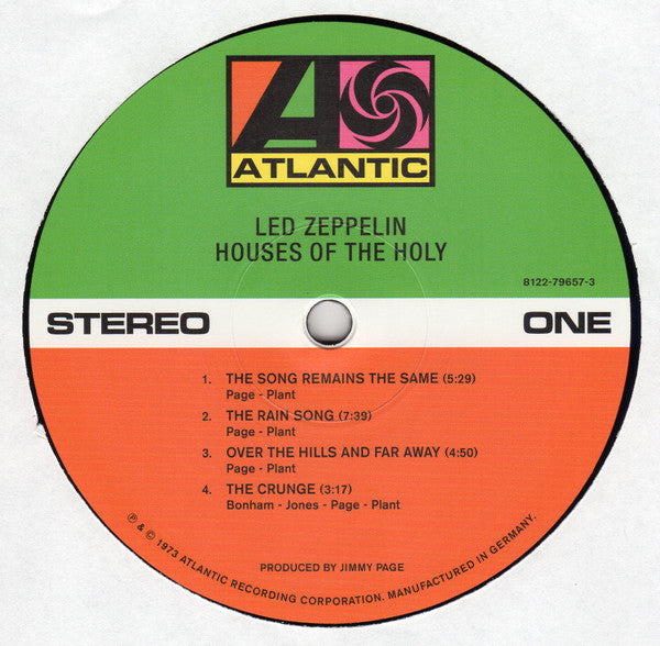 Led Zeppelin – Houses Of The Holy LP vinyl record, image 7 of 10
