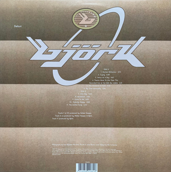 Björk – Debut LP vinyl record, image 2 of 5