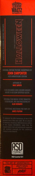 John Carpenter – Halloween (Original Motion Picture Soundtrack) LP vinyl record, image 7 of 9