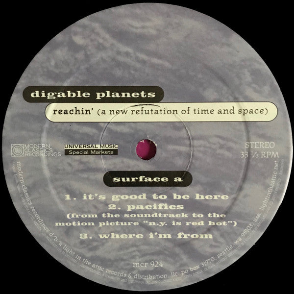 Digable Planets – Reachin' (A New Refutation Of Time And Space) (2xLP) LP vinyl record, image 5 of 10