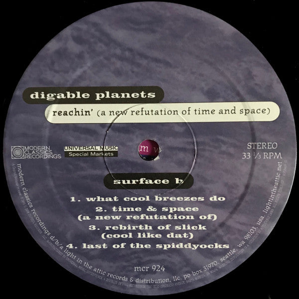 Digable Planets – Reachin' (A New Refutation Of Time And Space) (2xLP) LP vinyl record, image 6 of 10