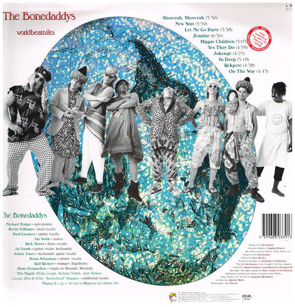 The Bonedaddys – Worldbeatniks LP vinyl record, image 2 of 2