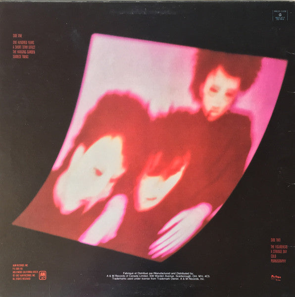 The Cure – Pornography LP vinyl record, image 2 of 4