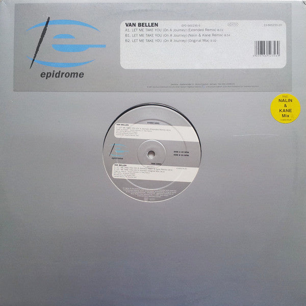 Van Bellen – Let Me Take You (On A Journey) 12" vinyl record, image 1 of 5