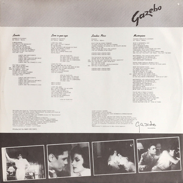 Gazebo – Gazebo LP vinyl record, image 3 of 6