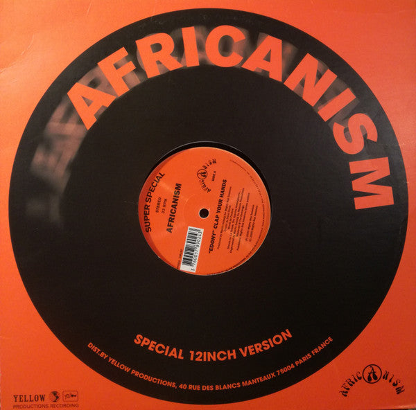 Africanism – "Edony" Clap Your Hands / Call It Jungle Jazz 12" vinyl record, image 3 of 4