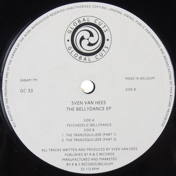 Sven Van Hees – The Bellydance EP 12" vinyl record, image 1 of 3