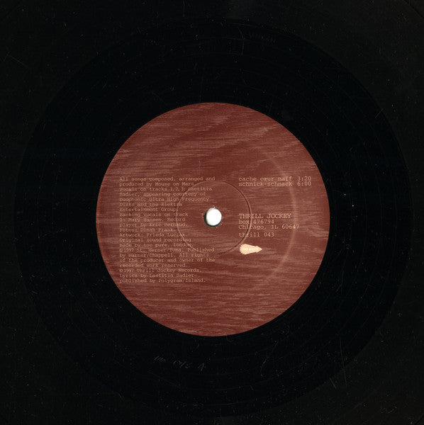 Mouse On Mars – Cache Cœur Naïf 12" vinyl record, image 3 of 4