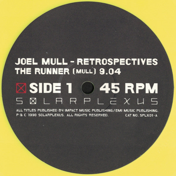 Joel Mull – Retrospectives 12" vinyl record, image 2 of 3