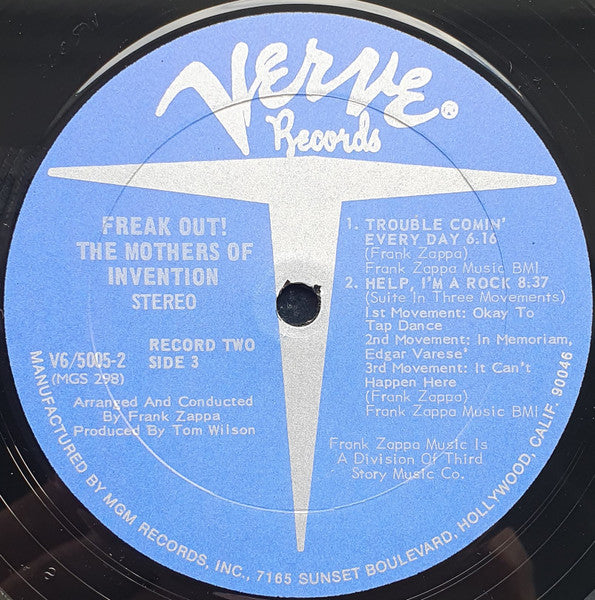 The Mothers – Freak Out! (2xLP) LP vinyl record, image 5 of 8