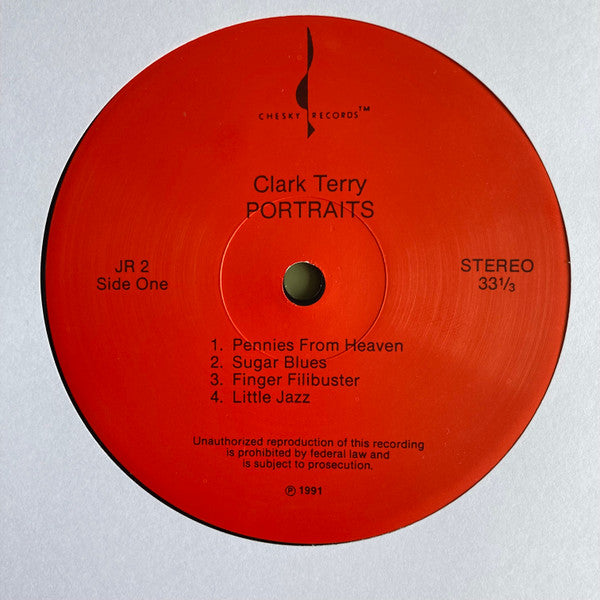 Clark Terry – Portraits LP vinyl record, image 3 of 4