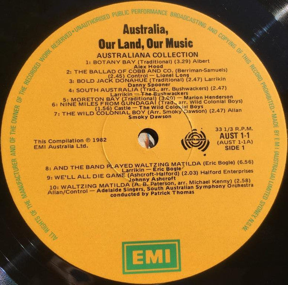 Various – Australia - Our Land Our Music (2xLP) LP vinyl record, image 4 of 7