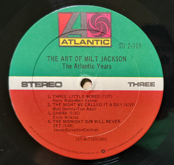Milt Jackson – The Art Of Milt Jackson - The Atlantic Years (2xLP) LP vinyl record, image 7 of 8