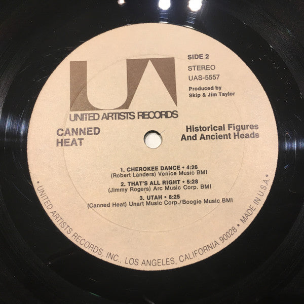 Canned Heat – Historical Figures And Ancient Heads LP vinyl record, image 6 of 7