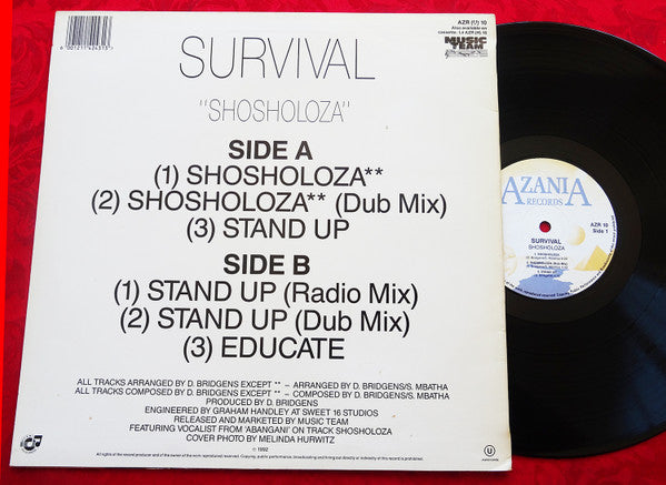 Survival – Shosholoza LP vinyl record, image 2 of 4