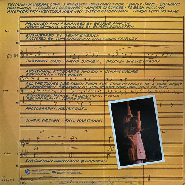 America – Live LP vinyl record, image 2 of 6