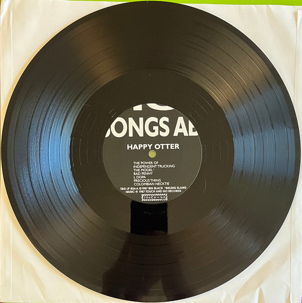 Big Black – Songs About Fucking LP vinyl record, image 4 of 5