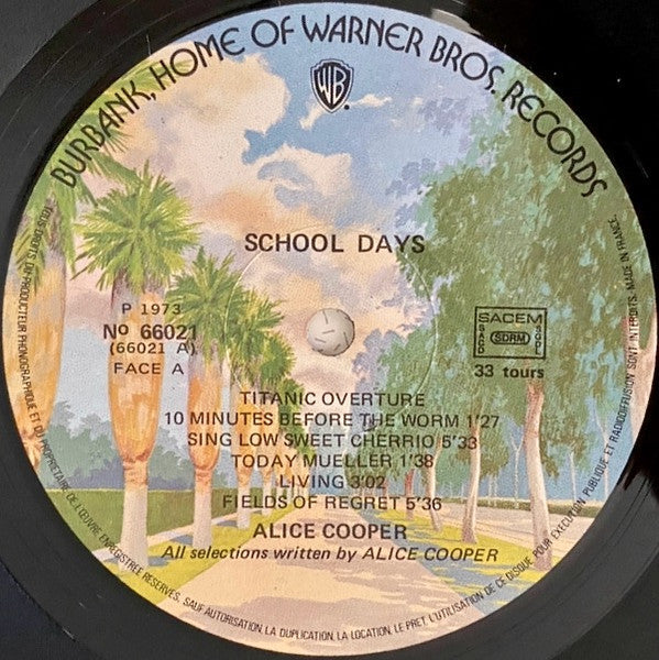 Alice Cooper – School Days - The Early Recordings (2xLP) LP vinyl record, image 5 of 6