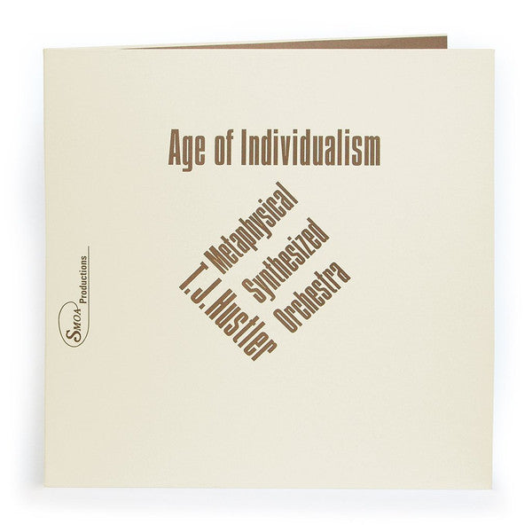 T.J. Hustler Metaphysical Synthesized Orchestra – Age Of Individualism (2x12") 12" vinyl record, image 2 of 4