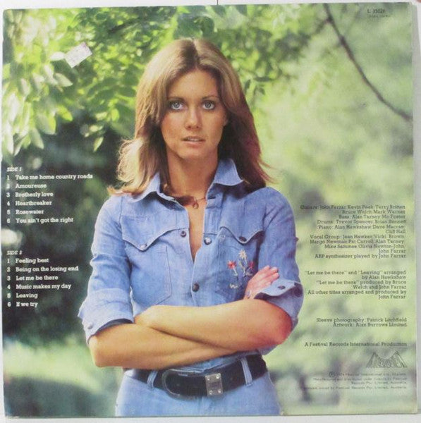 Olivia Newton-John – Let Me Be There LP vinyl record, image 2 of 4