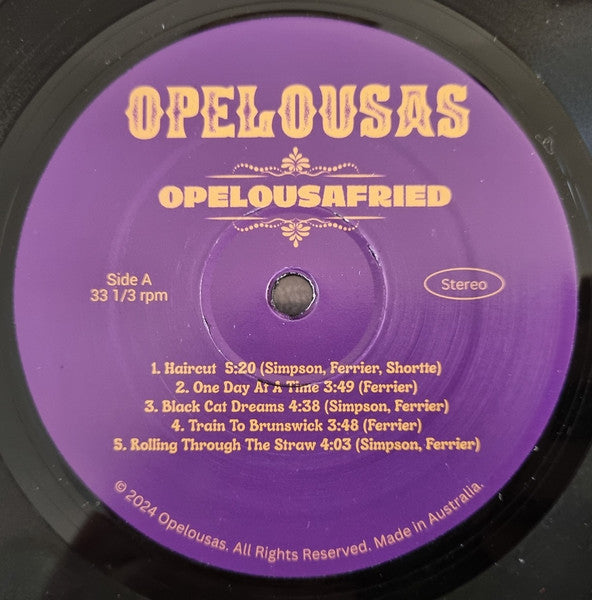 Opelousas – Opelousafried LP vinyl record, image 3 of 4