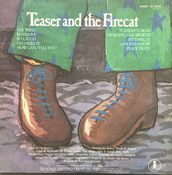 Cat Stevens – Teaser And The Firecat LP vinyl record, image 2 of 5