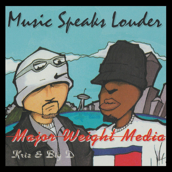 Major Weight Media – Music Speaks Louder 12" vinyl record, image 1 of 3
