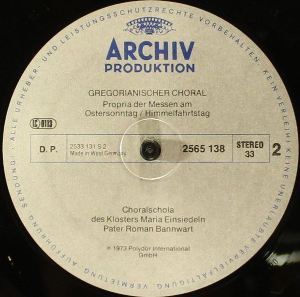 Various – Die Tradition Des Gregorianischen Chorals (6xLP) LP vinyl record, image 6 of 10