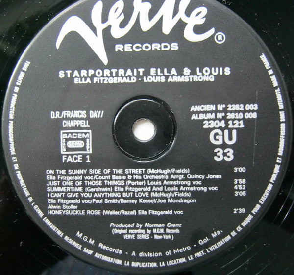 Ella Fitzgerald, Louis Armstrong – Starportrait Ella & Louis (2xLP) LP vinyl record, image 6 of 9