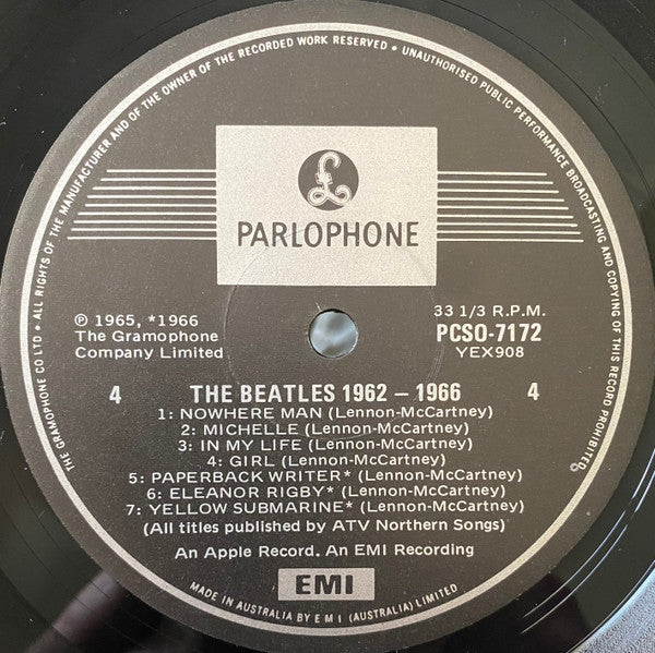 The Beatles – 1962-1966 (2xLP) LP vinyl record, image 8 of 10