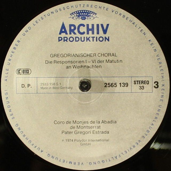Various – Die Tradition Des Gregorianischen Chorals (6xLP) LP vinyl record, image 7 of 10