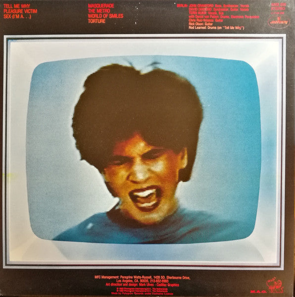 Berlin – Pleasure Victim LP vinyl record, image 2 of 4