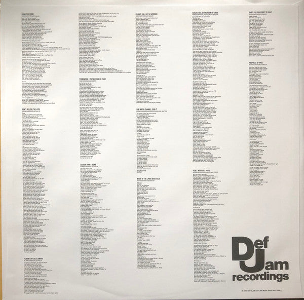 Public Enemy – It Takes A Nation Of Millions To Hold Us Back LP vinyl record, image 5 of 5