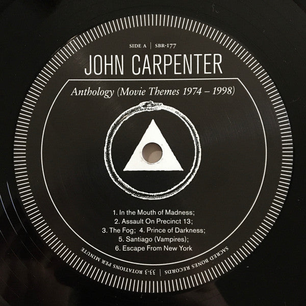 John Carpenter – Anthology (Movie Themes 1974–1998) LP vinyl record, image 3 of 7