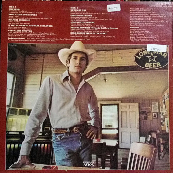 George Strait – Strait Country LP vinyl record, image 2 of 4