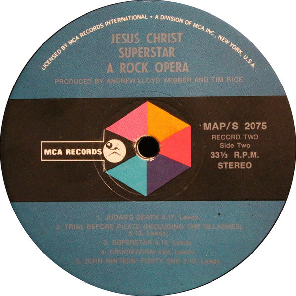 Andrew Lloyd Webber, Tim Rice – Jesus Christ Superstar (A Rock Opera) (2xLP) LP vinyl record, image 8 of 8