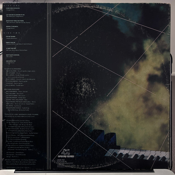 The Gregg Allman Band – Playin' Up A Storm LP vinyl record, image 2 of 4