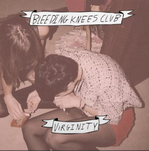 Bleeding Knees Club – Virginity / Chew The Gum 12" vinyl record, image 1 of 2